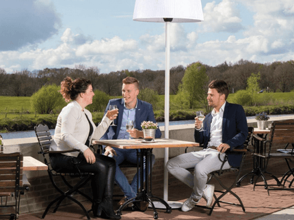 Sunred Artix Stehende Terrassenheizung 2100 Weiß
