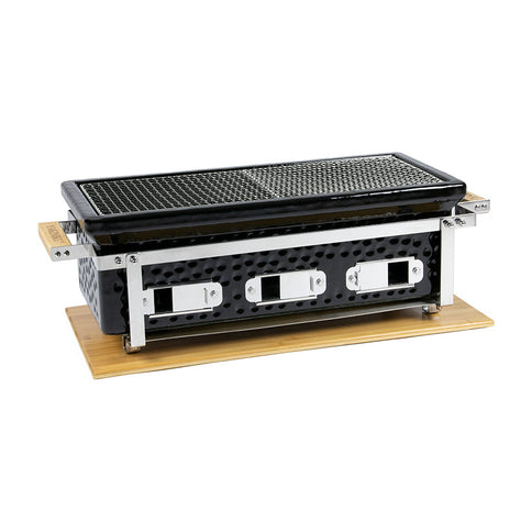 YAKINIKU Tischgrill Shichirin LARGE Rechteck