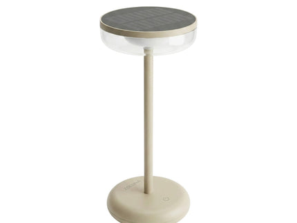 ZOLUNA Solar Tischleuchte Bobbie Sand